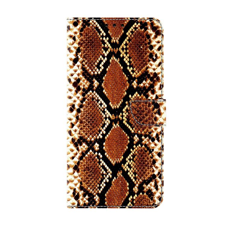 For Redmi Note 13 4G Crystal-Like Painted Vegan Leather Phone Case