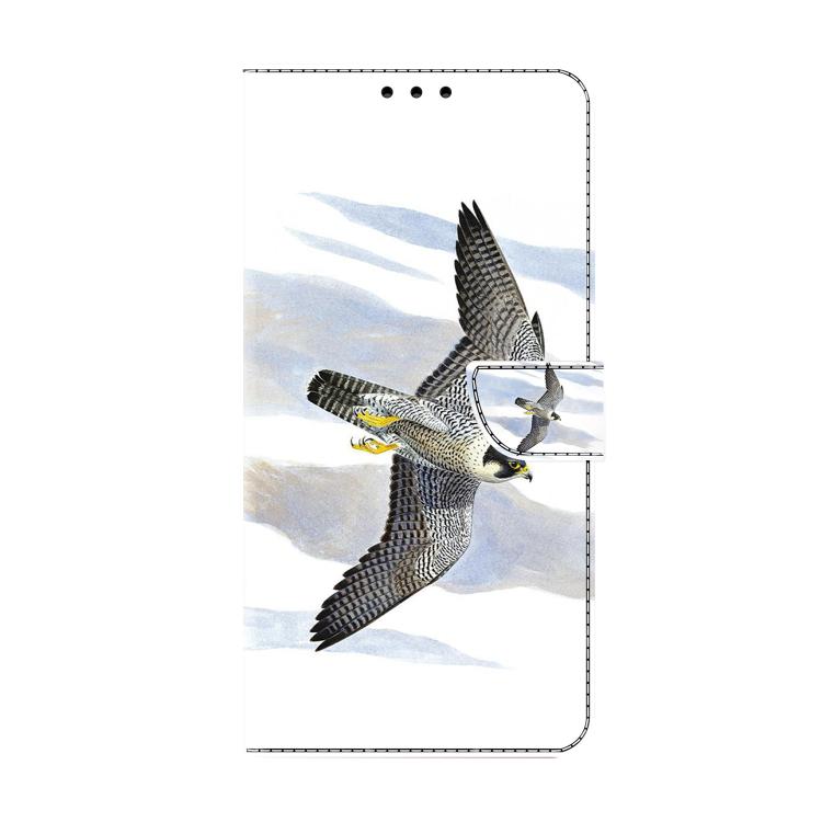 For Redmi Note 13 Pro+ Crystal-Like Painted Vegan Leather Phone Case