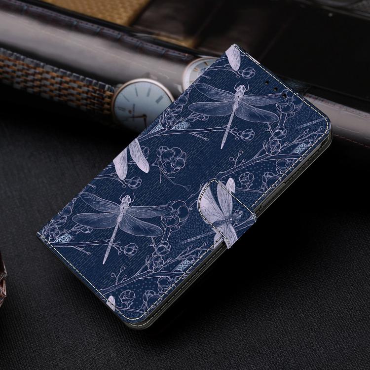 For Redmi Note 13 Pro+ Crystal-Like Painted Vegan Leather Phone Case