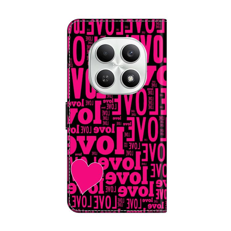 For Redmi Note 15 4G / 5G Global 164mm Crystal-Like Painted Vegan Leather Phone Case