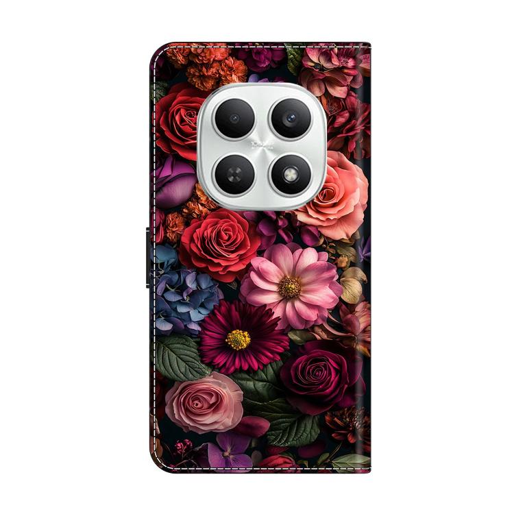 For Redmi Note 15 4G / 5G Global 164mm Crystal-Like Painted Vegan Leather Phone Case
