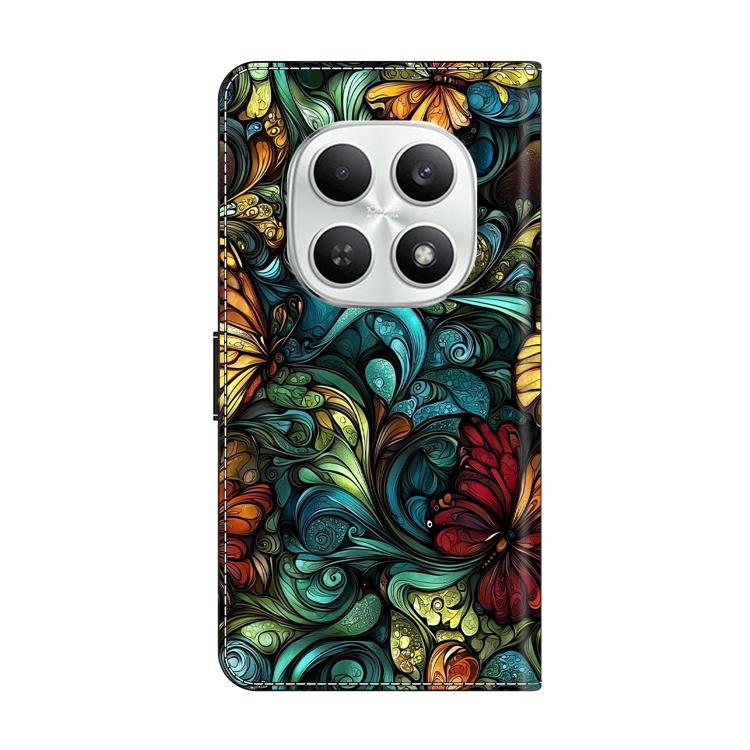 For Redmi Note 15 4G / 5G Global 164mm Crystal-Like Painted Vegan Leather Phone Case