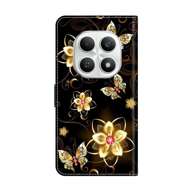 For Redmi Note 15 4G / 5G Global 164mm Crystal-Like Painted Vegan Leather Phone Case