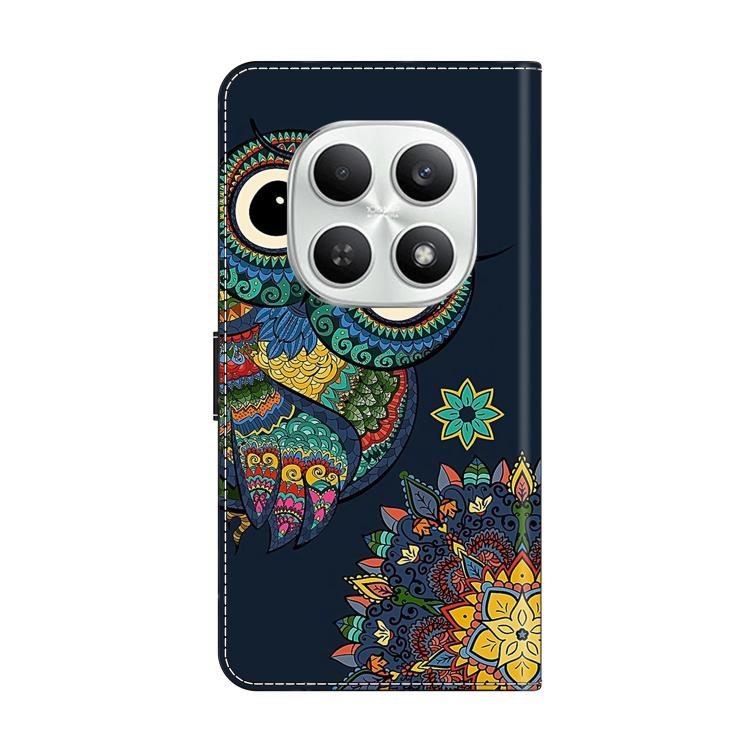 For Redmi Note 15 4G / 5G Global 164mm Crystal-Like Painted Vegan Leather Phone Case