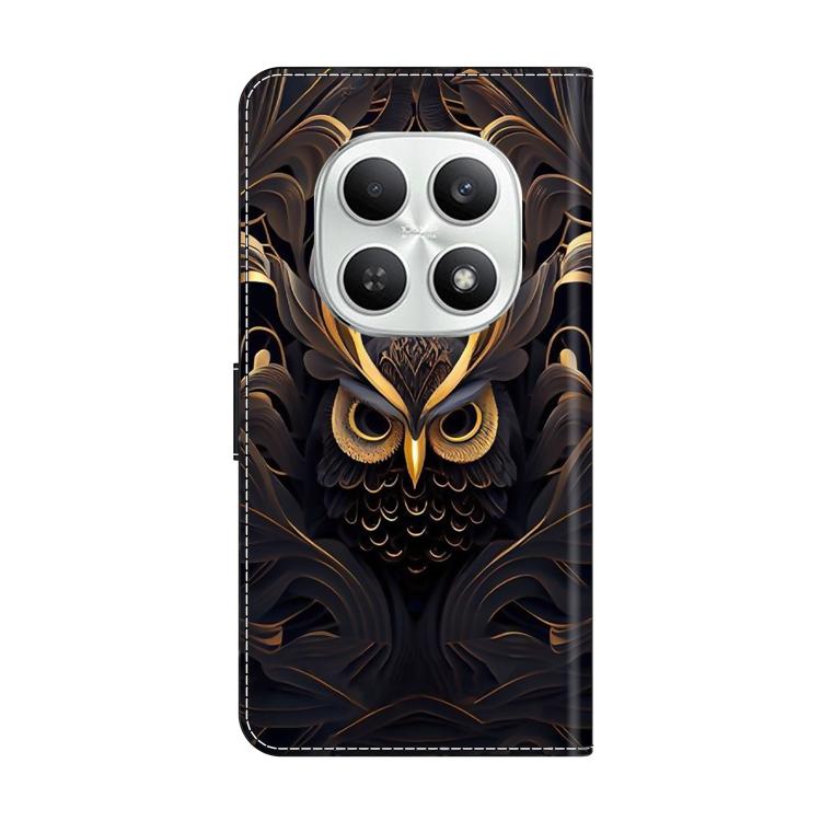 For Redmi Note 15 4G / 5G Global 164mm Crystal-Like Painted Vegan Leather Phone Case