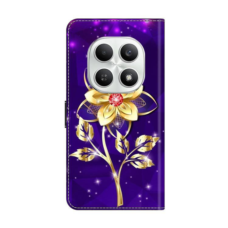 For Redmi Note 15 4G / 5G Global 164mm Crystal-Like Painted Vegan Leather Phone Case