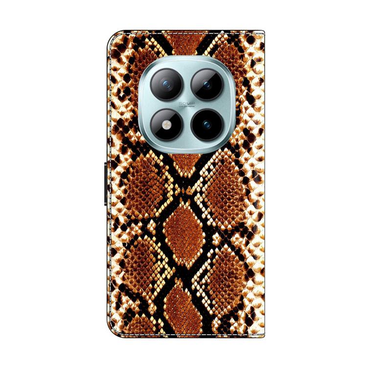 For Redmi Note 15 Pro+ Global 163.3mm Crystal-Like Painted Vegan Leather Phone Case