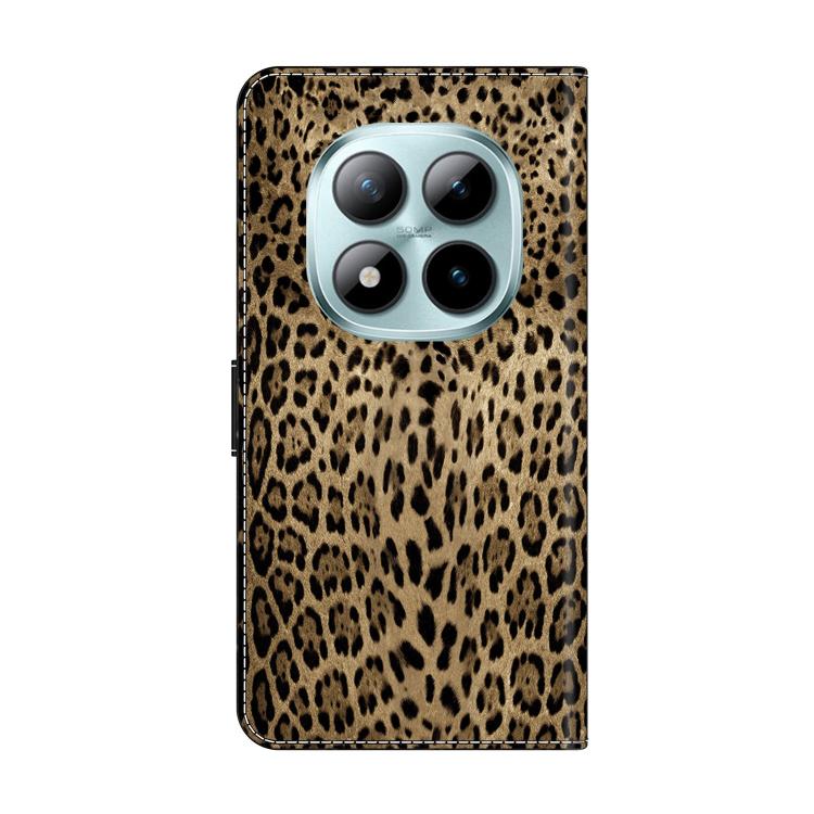 For Redmi Note 15 Pro+ Global 163.3mm Crystal-Like Painted Vegan Leather Phone Case