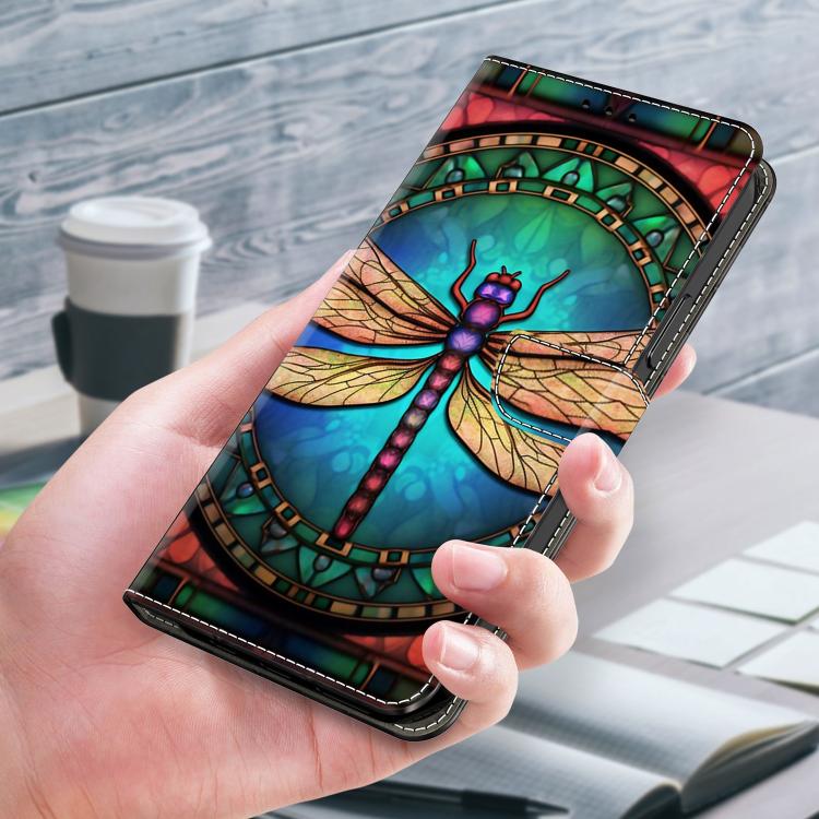 For Redmi Note 15 Pro+ Global 163.3mm Crystal-Like Painted Vegan Leather Phone Case