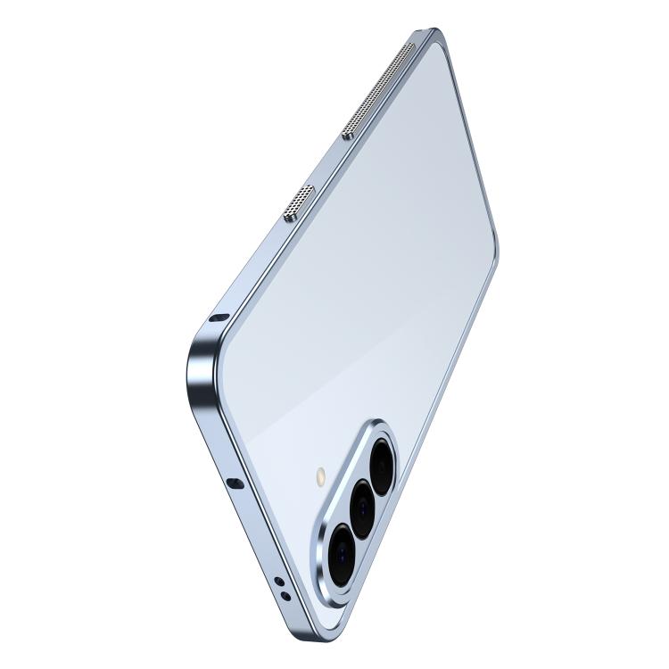For Samsung Galaxy A57 5G Metal Frame Heat Dissipation Phone Case with Camera Guard Ring
