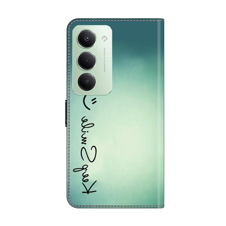 For Redmi 15 5G Global / 15 4G SEA 169.5mm Crystal-Like Painted Vegan Leather Phone Case