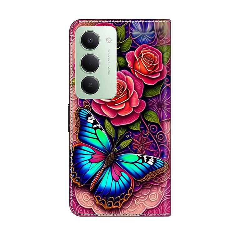 For Redmi 15 5G Global / 15 4G SEA 169.5mm Crystal-Like Painted Vegan Leather Phone Case