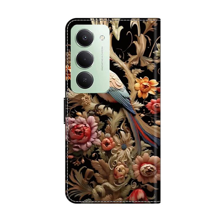 For Redmi 15 5G Global / 15 4G SEA 169.5mm Crystal-Like Painted Vegan Leather Phone Case
