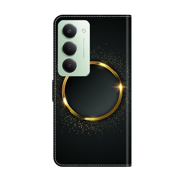 For Redmi 15 5G Global / 15 4G SEA 169.5mm Crystal-Like Painted Vegan Leather Phone Case