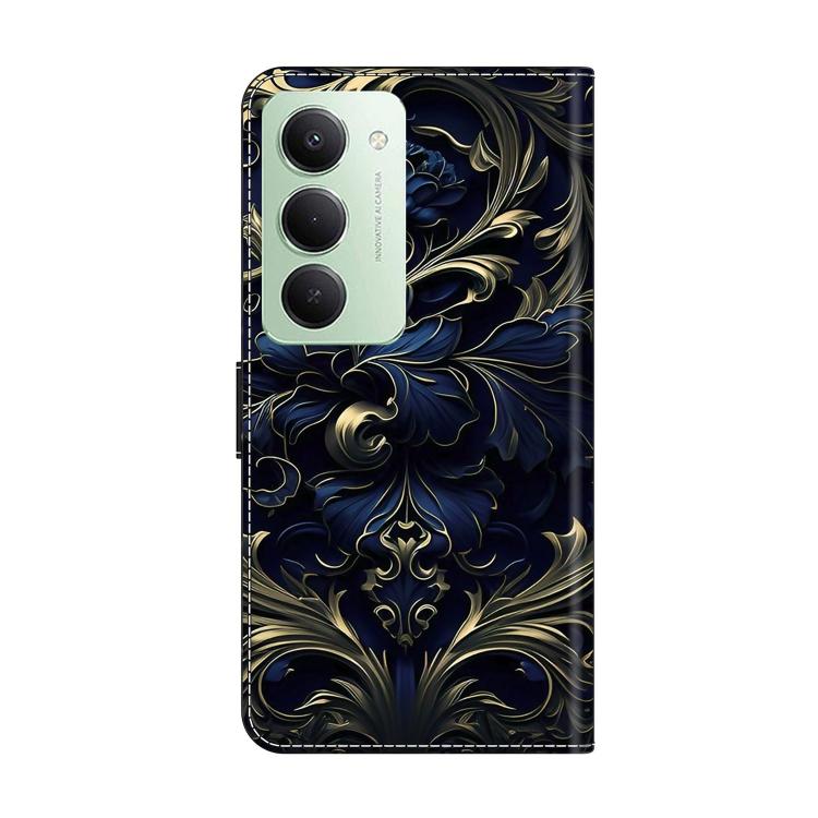 For Redmi 15 5G Global / 15 4G SEA 169.5mm Crystal-Like Painted Vegan Leather Phone Case