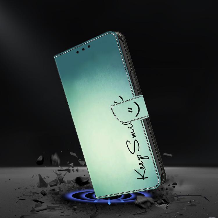 For Redmi Note 14 Pro+ 5G / Poco X7 Crystal-Like Painted Vegan Leather Phone Case