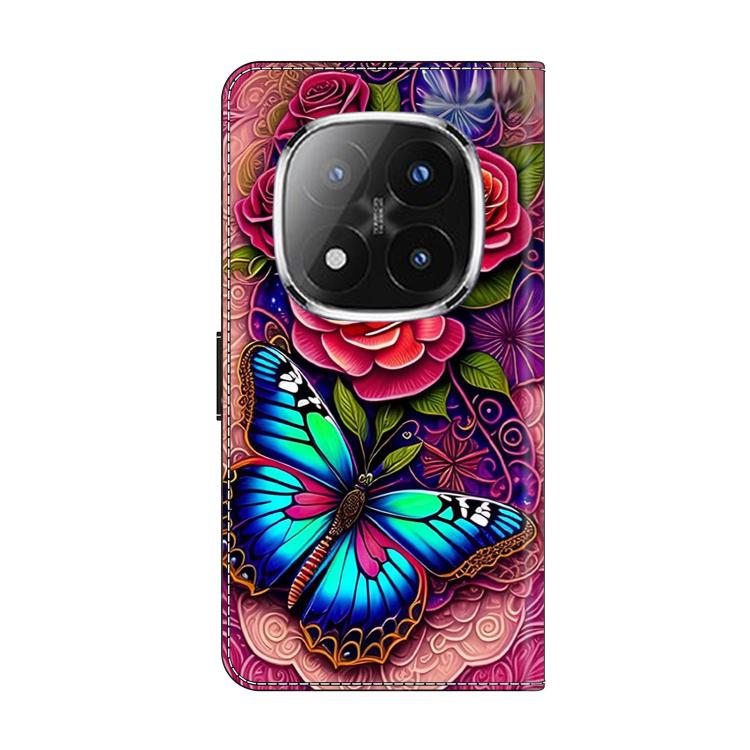 For Redmi Note 14 Pro+ 5G / Poco X7 Crystal-Like Painted Vegan Leather Phone Case
