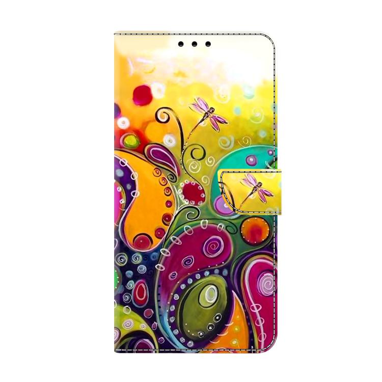 For Redmi Note 14 Pro+ 5G / Poco X7 Crystal-Like Painted Vegan Leather Phone Case