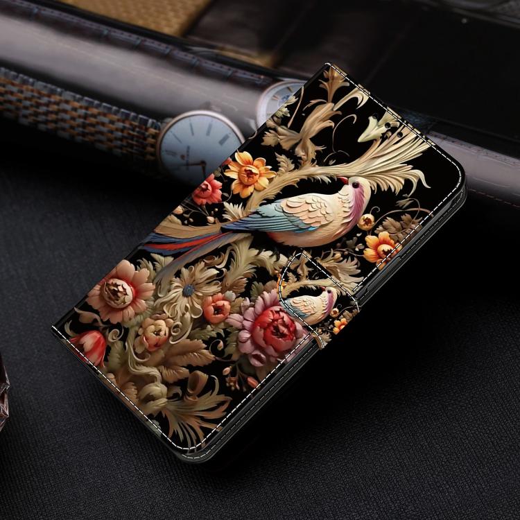 For Redmi Note 14 Pro+ 5G / Poco X7 Crystal-Like Painted Vegan Leather Phone Case