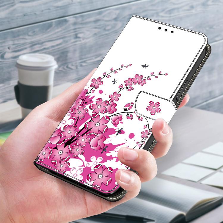 For Redmi Note 14 Pro+ 5G / Poco X7 Crystal-Like Painted Vegan Leather Phone Case