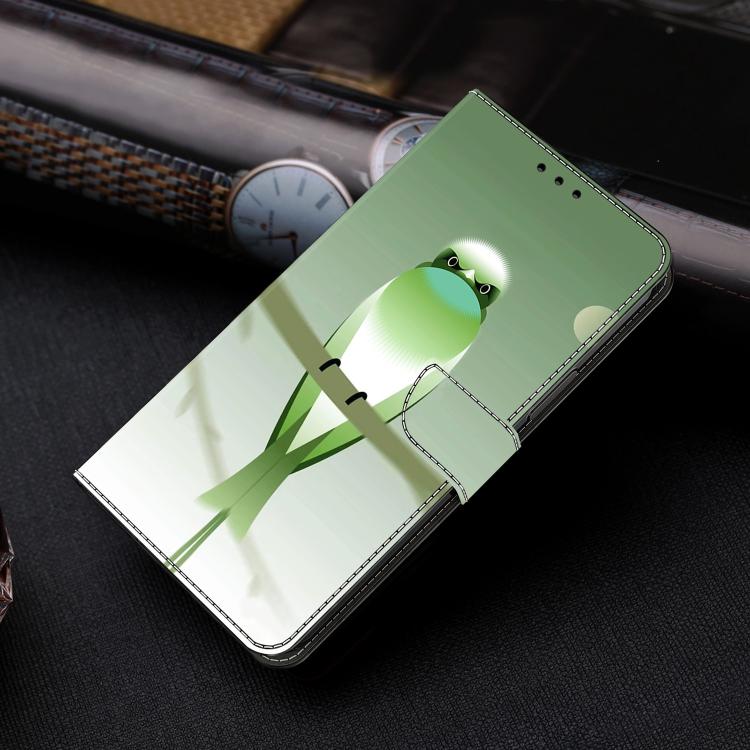 For Redmi Note 14 Pro+ 5G / Poco X7 Crystal-Like Painted Vegan Leather Phone Case