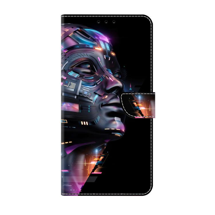 For Redmi Note 14 Pro+ 5G / Poco X7 Crystal-Like Painted Vegan Leather Phone Case