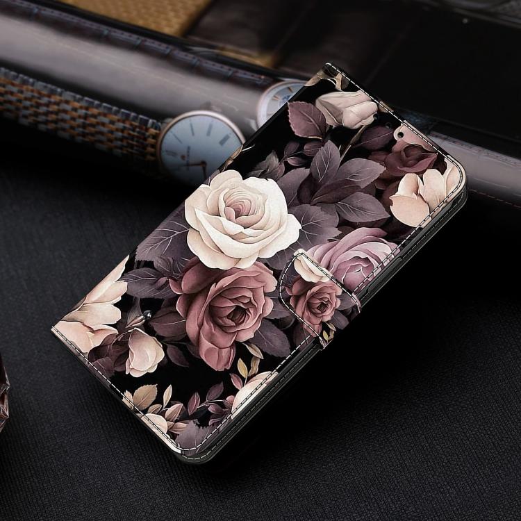 For Redmi Note 14 Pro+ 5G / Poco X7 Crystal-Like Painted Vegan Leather Phone Case