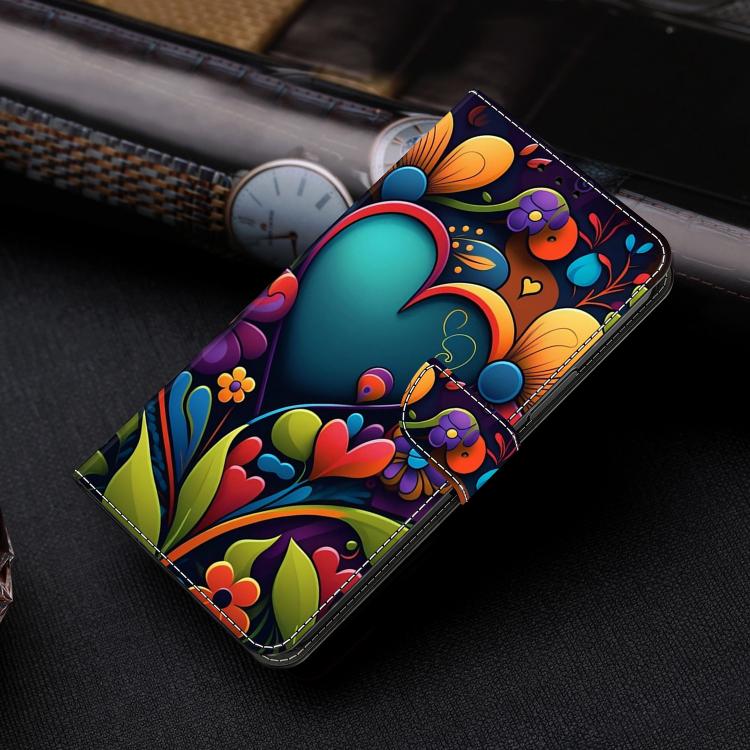 For Redmi Note 14 Pro+ 5G / Poco X7 Crystal-Like Painted Vegan Leather Phone Case