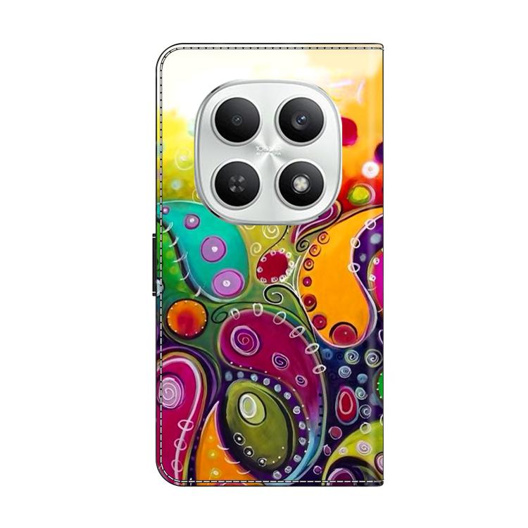 For Redmi Note 15 4G / 5G Global 164mm Crystal-Like Painted Vegan Leather Phone Case