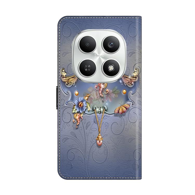 For Redmi Note 15 4G / 5G Global 164mm Crystal-Like Painted Vegan Leather Phone Case