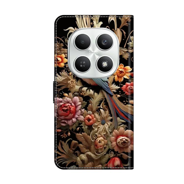 For Redmi Note 15 4G / 5G Global 164mm Crystal-Like Painted Vegan Leather Phone Case