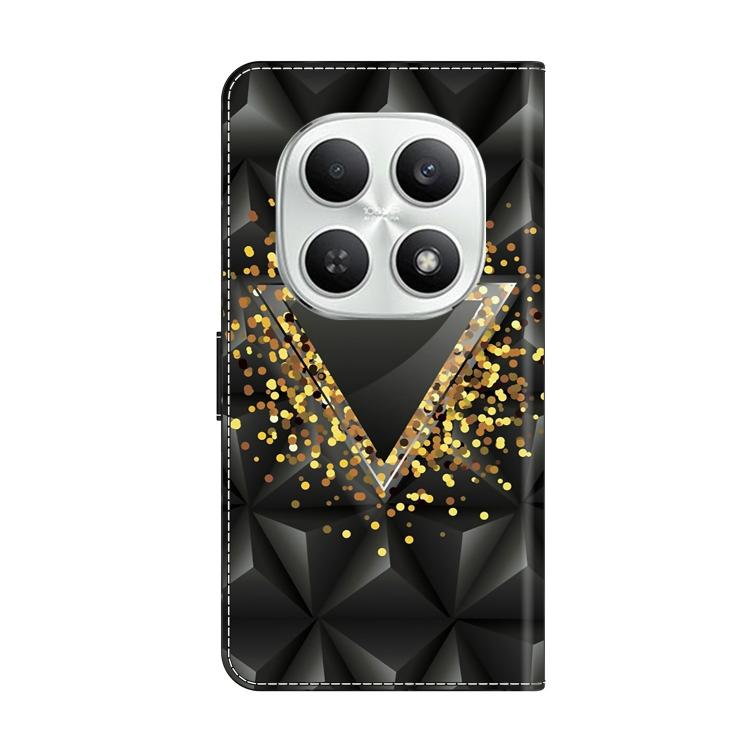 For Redmi Note 15 4G / 5G Global 164mm Crystal-Like Painted Vegan Leather Phone Case