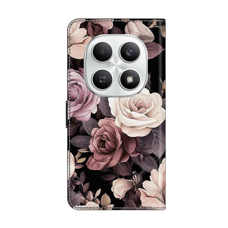 For Redmi Note 15 4G / 5G Global 164mm Crystal-Like Painted Vegan Leather Phone Case
