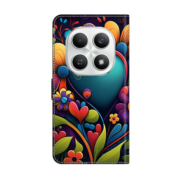 For Redmi Note 15 4G / 5G Global 164mm Crystal-Like Painted Vegan Leather Phone Case