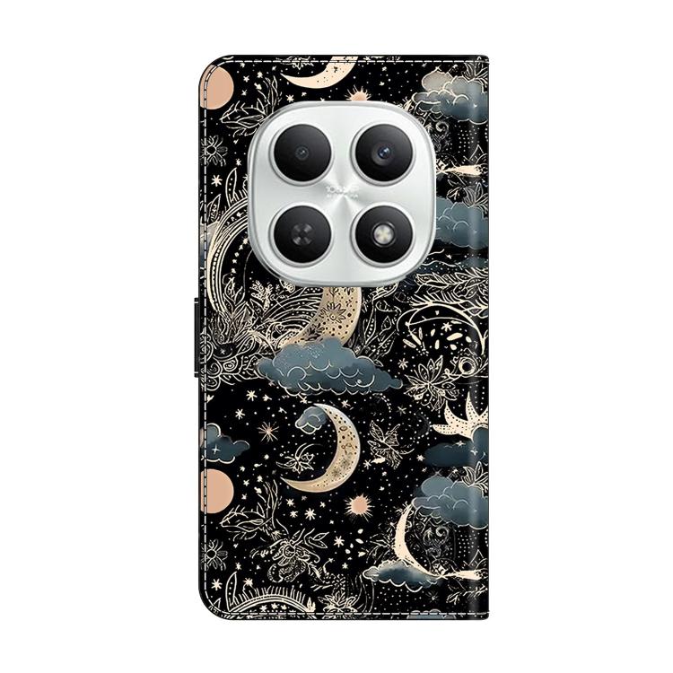 For Redmi Note 15 4G / 5G Global 164mm Crystal-Like Painted Vegan Leather Phone Case