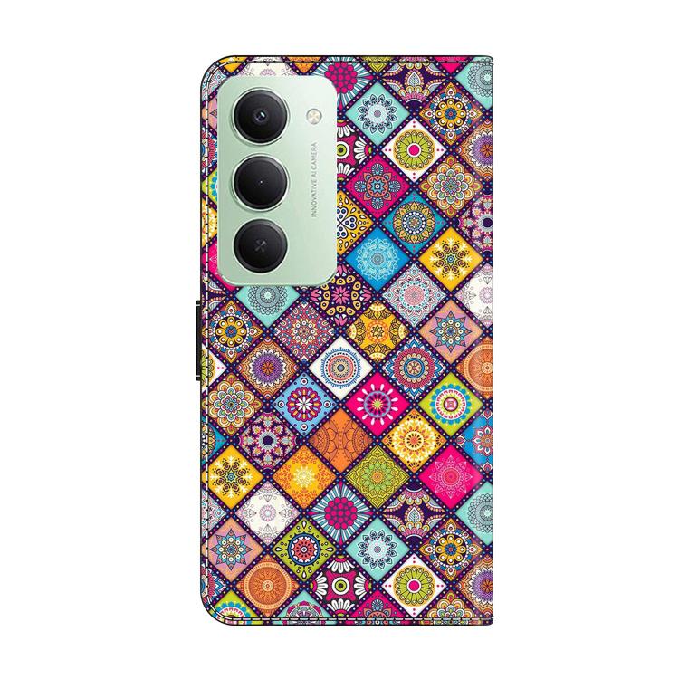 For Redmi 15 5G Global / 15 4G SEA 169.5mm Crystal-Like Painted Vegan Leather Phone Case
