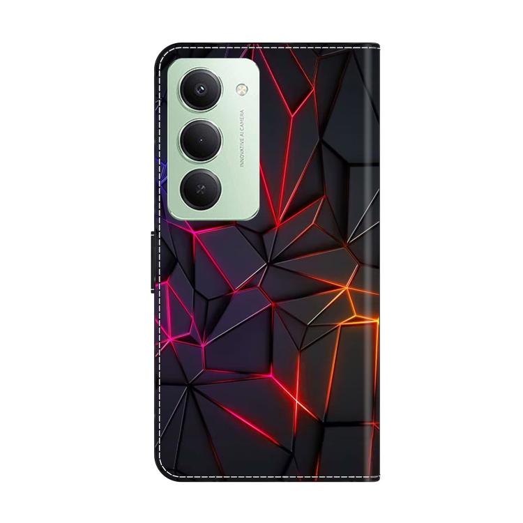 For Redmi 15 5G Global / 15 4G SEA 169.5mm Crystal-Like Painted Vegan Leather Phone Case