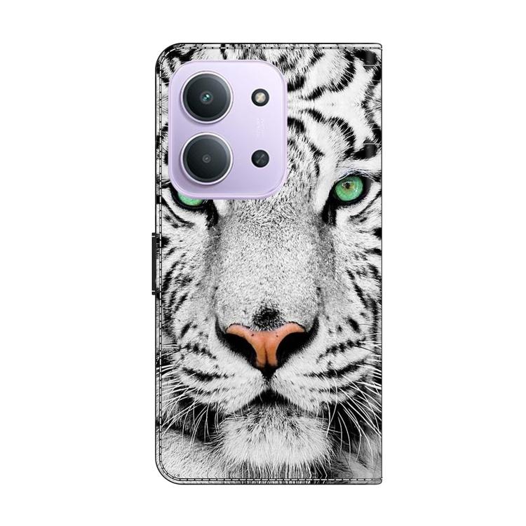 For Redmi 15C 5G / 4G EU 173mm / Poco C85 5G Crystal-Like Painted Vegan Leather Phone Case