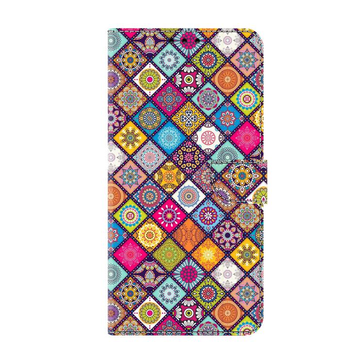 For Redmi Note 14 Pro+ 5G / Poco X7 Crystal-Like Painted Vegan Leather Phone Case