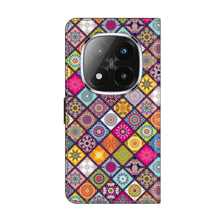 For Redmi Note 14 Pro+ 5G / Poco X7 Crystal-Like Painted Vegan Leather Phone Case