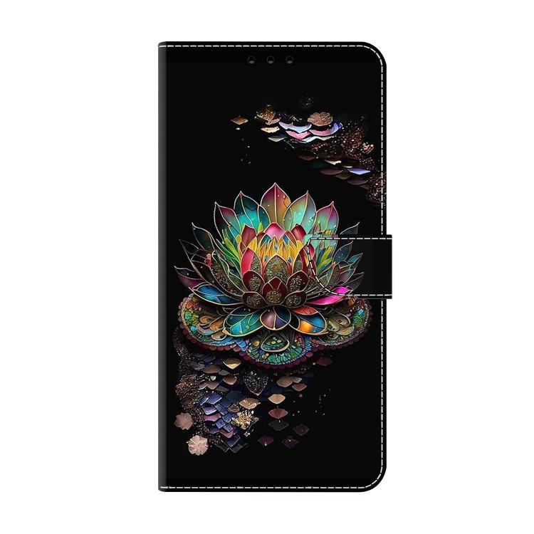 For Redmi Note 14 Pro+ 5G / Poco X7 Crystal-Like Painted Vegan Leather Phone Case