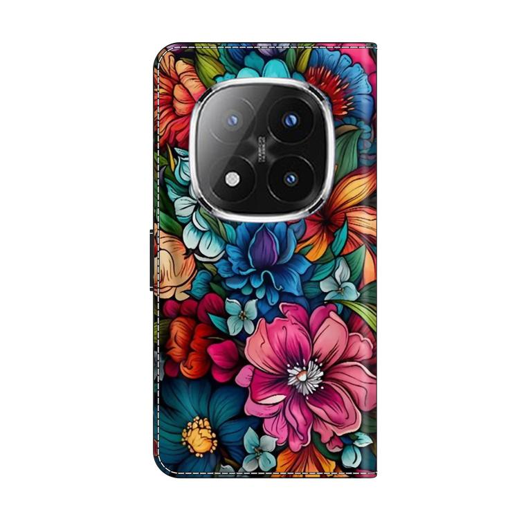 For Redmi Note 14 Pro+ 5G / Poco X7 Crystal-Like Painted Vegan Leather Phone Case