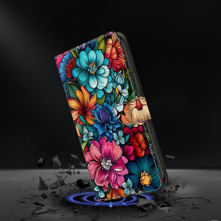 For Redmi Note 14 Pro+ 5G / Poco X7 Crystal-Like Painted Vegan Leather Phone Case