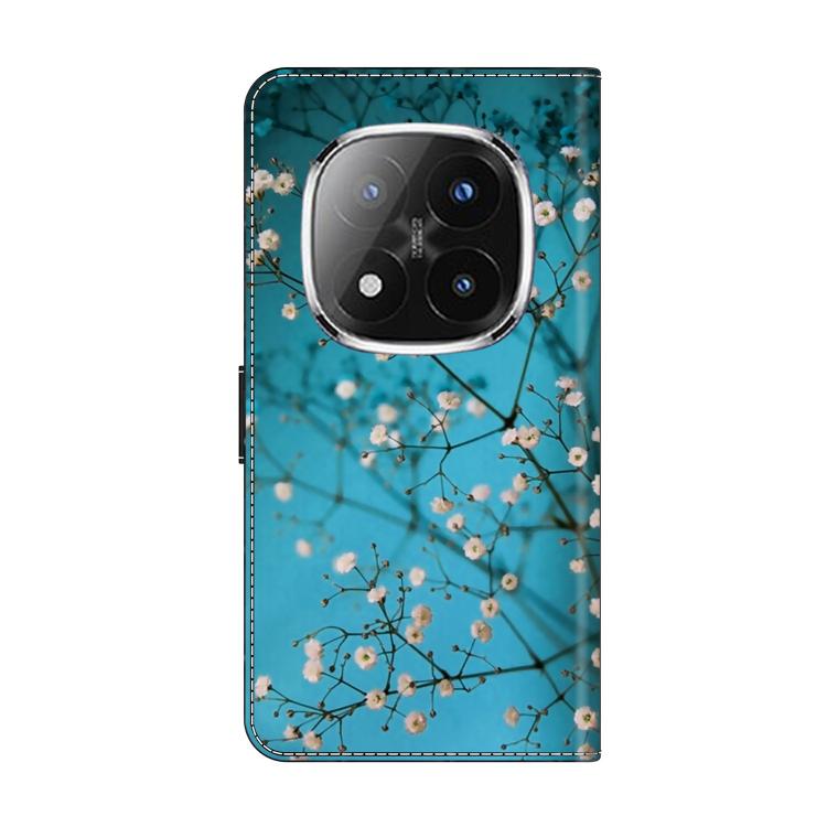 For Redmi Note 14 Pro+ 5G / Poco X7 Crystal-Like Painted Vegan Leather Phone Case