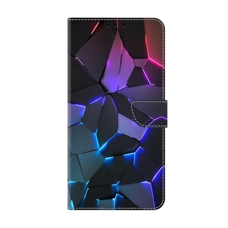 For Redmi Note 14 Pro+ 5G / Poco X7 Crystal-Like Painted Vegan Leather Phone Case
