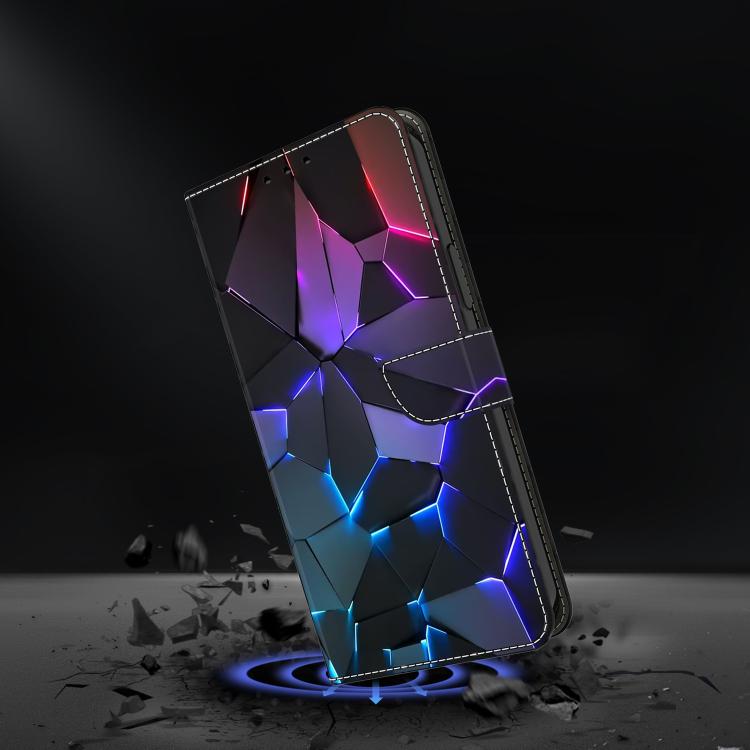 For Redmi Note 14 Pro+ 5G / Poco X7 Crystal-Like Painted Vegan Leather Phone Case