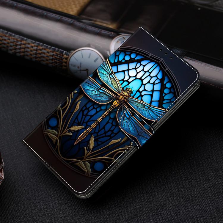For Redmi Note 14 Pro+ 5G / Poco X7 Crystal-Like Painted Vegan Leather Phone Case