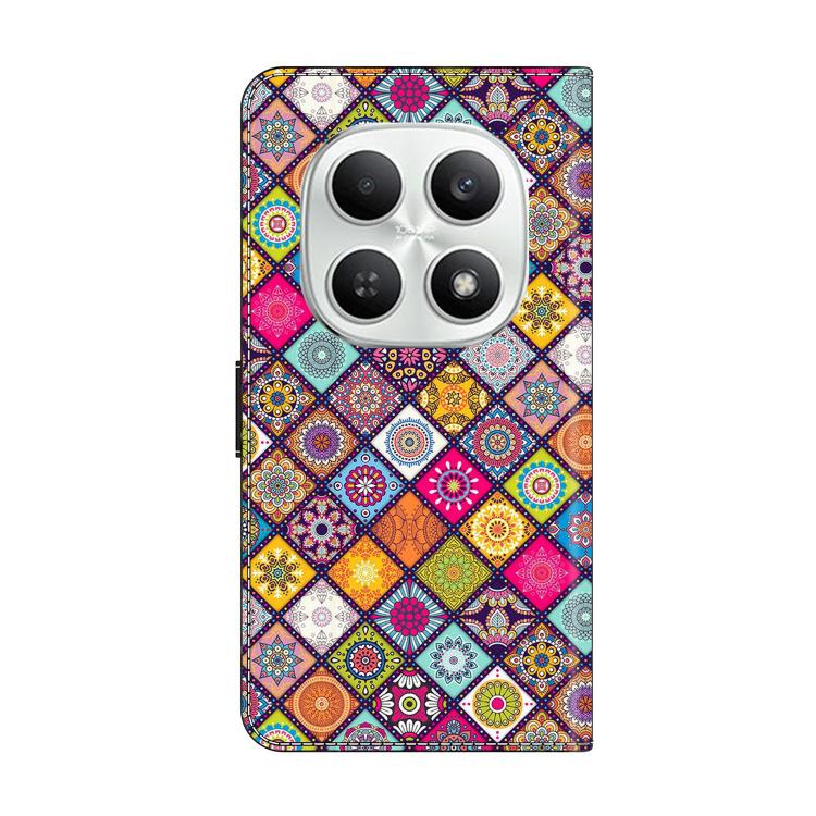 For Redmi Note 15 4G / 5G Global 164mm Crystal-Like Painted Vegan Leather Phone Case