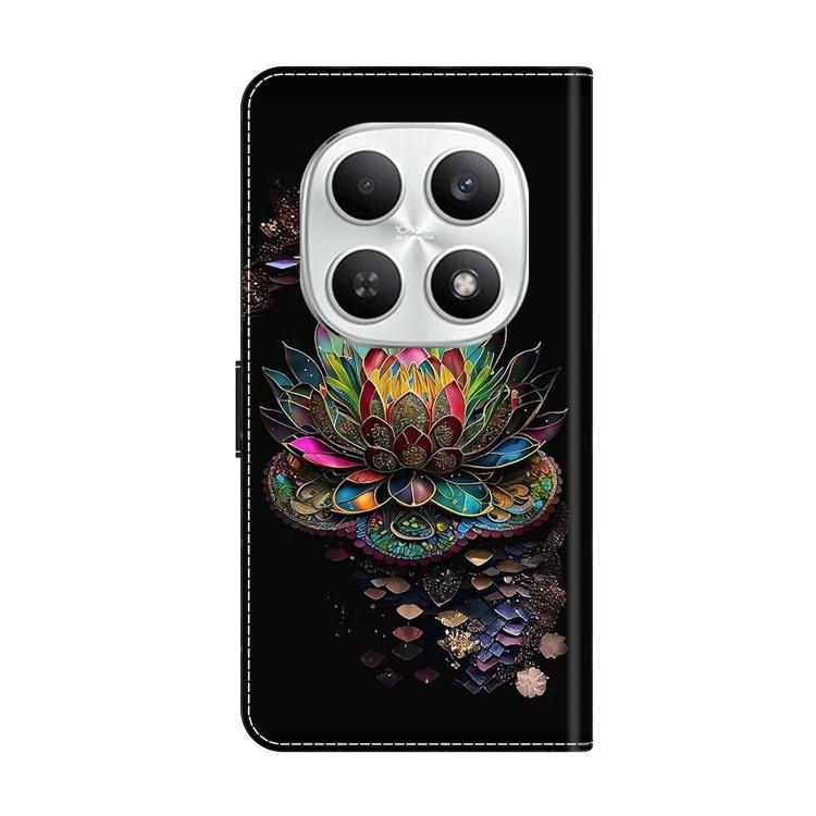 For Redmi Note 15 4G / 5G Global 164mm Crystal-Like Painted Vegan Leather Phone Case