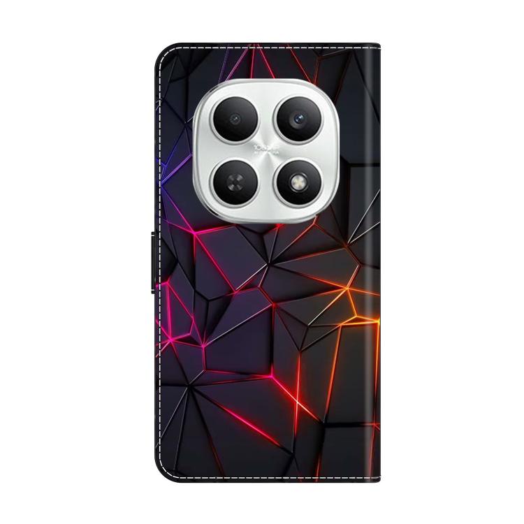 For Redmi Note 15 4G / 5G Global 164mm Crystal-Like Painted Vegan Leather Phone Case